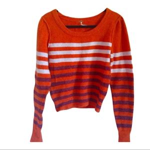 Free People Complete Me Striped Sweater